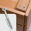 DSM Chipboard Screws 4 x 70 mm Stainless Steel A2/V2A