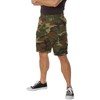 Rothco Bdu Short P/C - Woodland Camo, Large