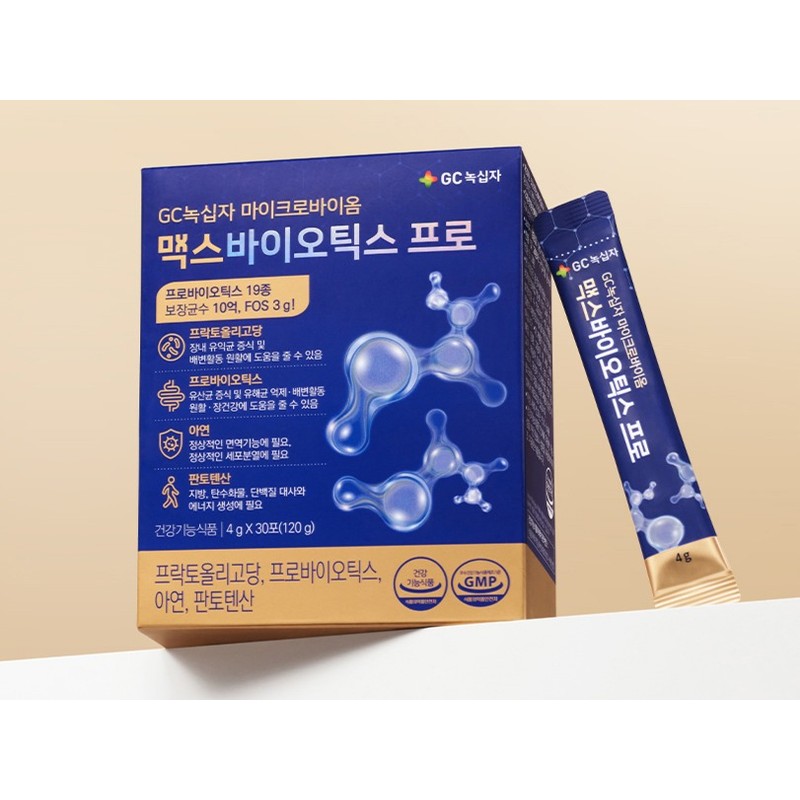 GC녹십자 마이크로바이옴 맥스바이오틱스 프로 30p, 120g, 6개 GC Green Cross