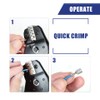 AONNOUS SNA-58B Ratchet Crimping Tool Insulation Electrical Terminal Crimper Plier