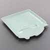 Hasamiyaki 303344C501 Fish Plate (Toto Plate), Square Plate, Celadon
