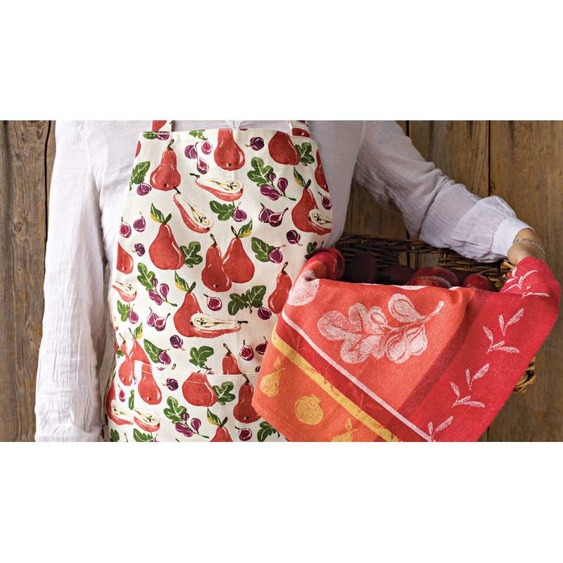 Now Designs Ambrosia Pear - Toalla de Cocina Jacquard de