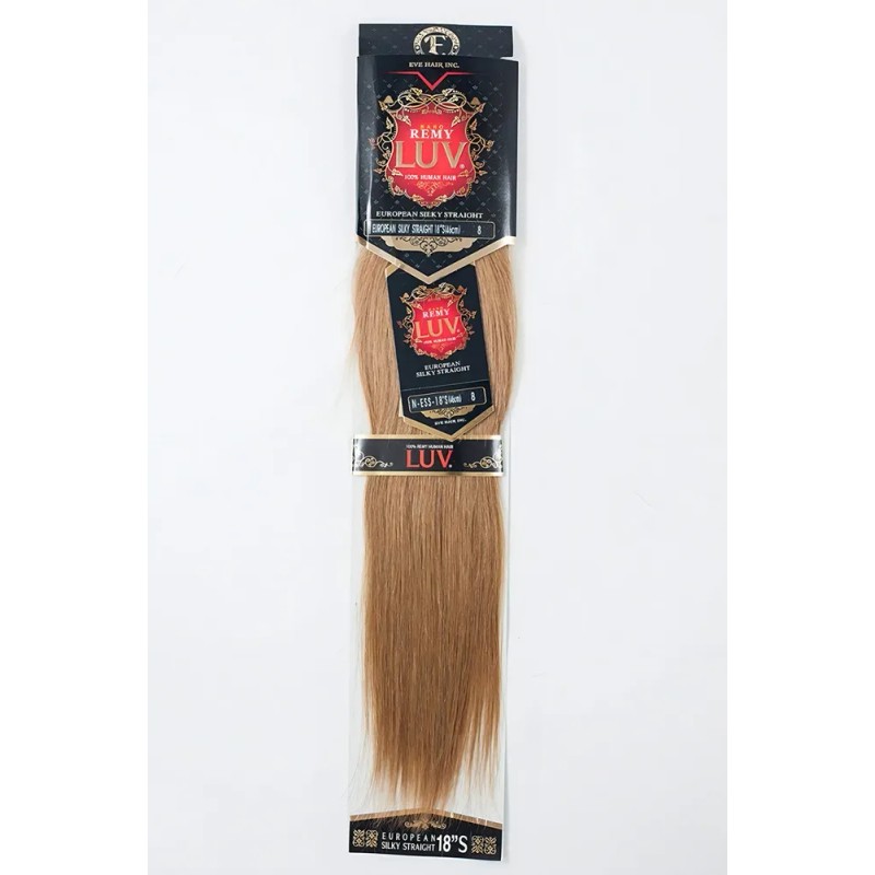 Extension De Cabello Eve Luv Remy 18pLG 100% Natural Castaño