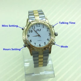Newest English Talking Watch For The Blind And Elderly Or Visually Impaired People