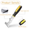 Scraper Tool,Stainless Steel 13-in-1 Painters Tool, Putty Scraper Professional Quality,Professional