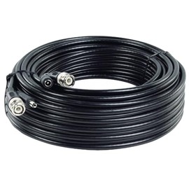 Part King 10m CCTV Security Camera Cable Lead BNC & 12v Power to Connect DVR to HD CCTV Camera
