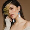Laser Star Earrings for Teen Girls Star Tassel Dangle Earrings
