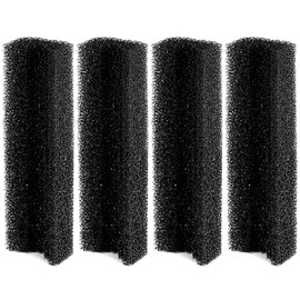 TARARIUM CTUV-H10F Aquarium Filter Sponge Replacement Filters 4 Pack CTUV-H10F-1800A