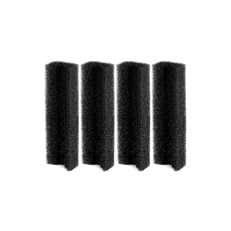 TARARIUM CTUV-H10F Aquarium Filter Sponge Replacement Filters 4 Pack CTUV-H10F-1800A