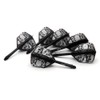 CUESOUL 6 Pieces ROST Integrated Dart Shaft and Flights,with exclusive
