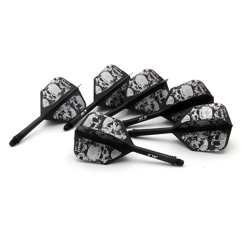 CUESOUL 6 Pieces ROST Integrated Dart Shaft and Flights,with exclusive