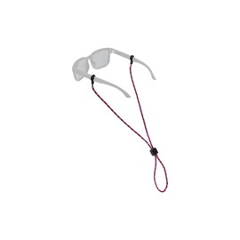 Chums Slip Fit Rope Glasses Retainer - Unisex Adjustable Eyewear Holder Sunglasses Strap (Purple/Pink/Red)