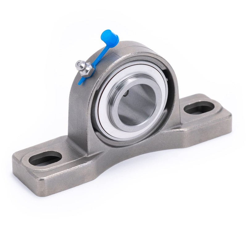 XIKE 2 Pcs SUCP205-16 Bore 1" All Stainless Steel Pillow