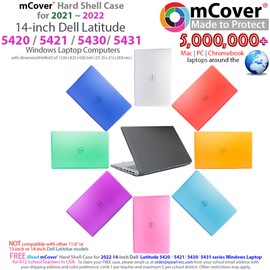 Dell NEW mCover® Case for 2021~2022 14" Dell Latitude 5420 5430 Laptops