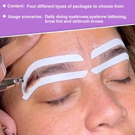 Guapa Versatile Eyebrow Stencil Kit – Multiple Shape Options for Flawless, Customizable Brow Shaping