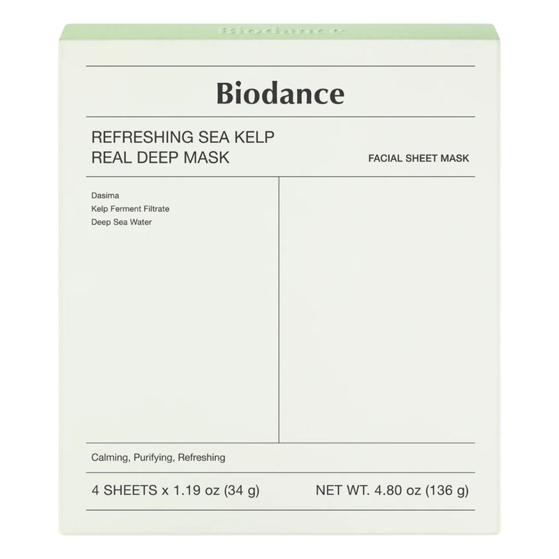 Biodance Refreshing Sea Kelp Real Deep Mask 1Box - 4