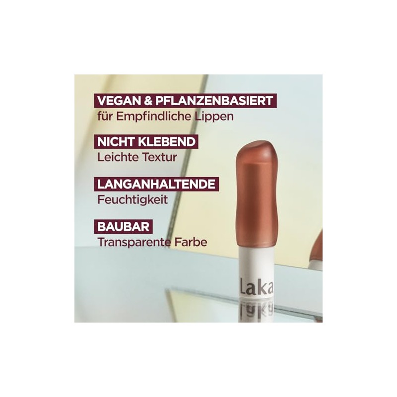 Laka - Balsamo Labial Vegano Soul Vegan Lip Balm Clear