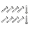 M METERXITY 10-Pack Single Hole Clevis Pins, M4 x 16mm