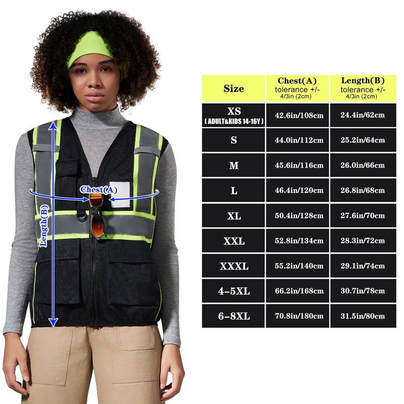 AYKRM Small high visibility vest