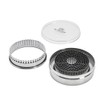 De Buyer Cans with Nine Round Cookie Cutters, Stainless Steel