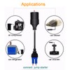 Greluma 2 Stk EC5-Zigarettenanzünder-Adapter für Mini-Autobatterie-Booster, EC5-Mini-Auto-Starthilfe