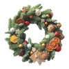 Christmas Wreath and New Year Window Sticker Xmas Wreath Wall