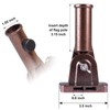 NQ Flag Pole Holder Adjustable, Flag Pole Bracket for Outside