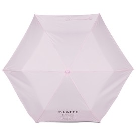PINKLATTE 10002616 Muji Piping Folding Umbrella, 21.7 inches (55 cm), Purple, Girl Junior
