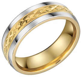 Willis Judd Mens Titanium Ring In Gift Box 7mm Wedding Band Ring for Men Engagement Ring Comfort Fit Y