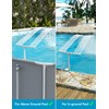 Pool Fountain for Above and In-Ground Pools, Adjustable Dual Spray