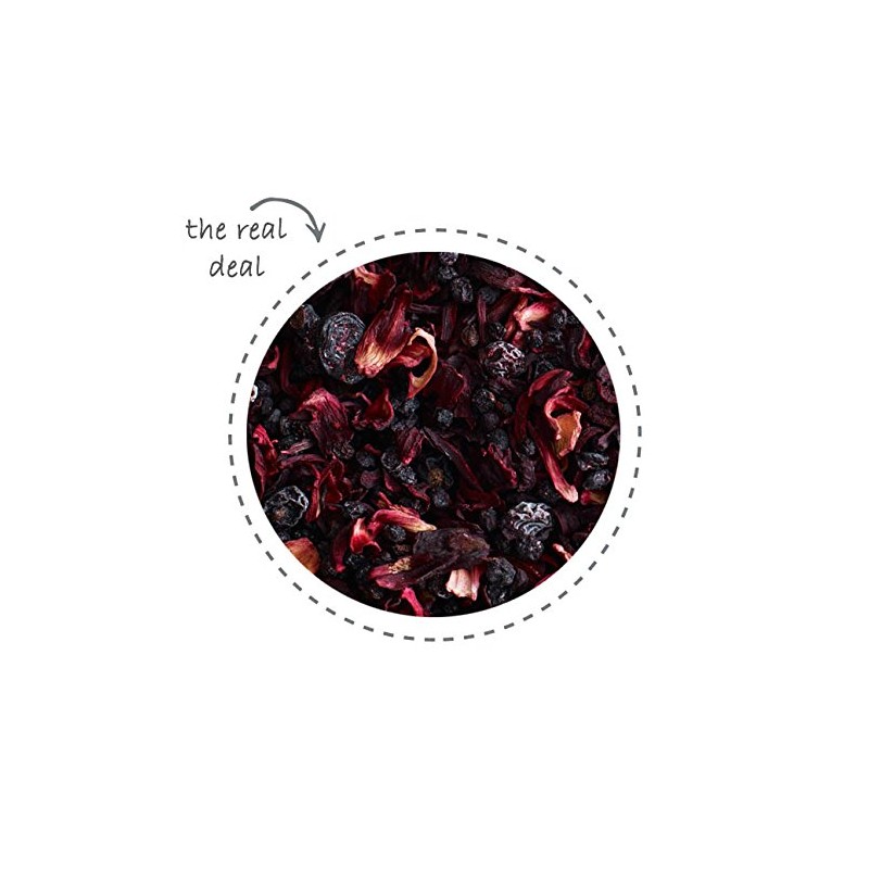 Teapigs Super Fruit Tea Bags Made With Whole Fruit, caffeine-free,