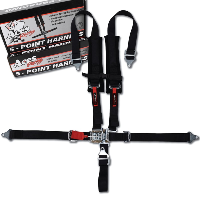 AAAA Aces Racing 5 Point Harness (Pair) Polaris Canam With