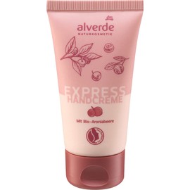 Alverde NATURKOSMETIK Express Hand Cream with Pomace from Organic Aronia Berry 50 ml (Limited Edition)