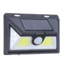 Importeek Lampara Solar Led Reflector Exterior Jardin Sensor Potente