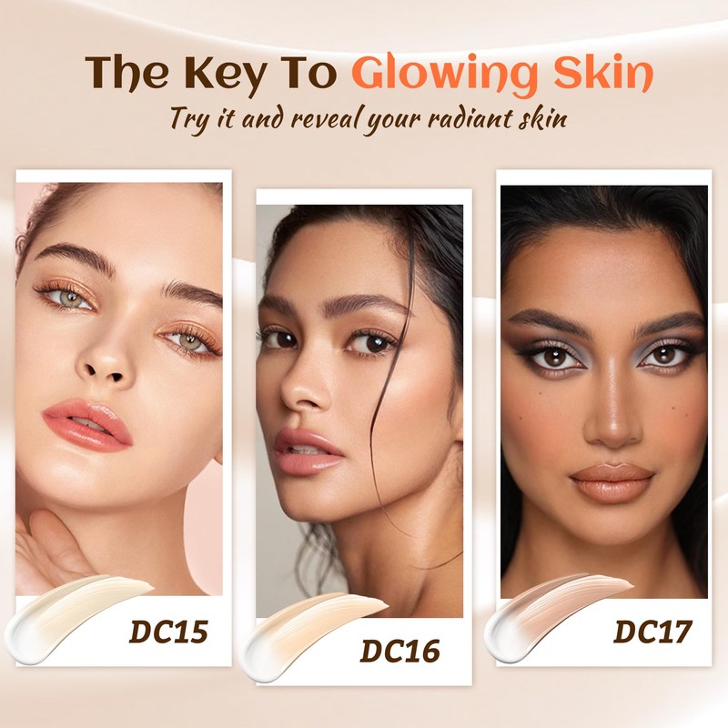 VIOLA HOUSE Foundation Colour Changing, Liquid Foundation Makeup for the