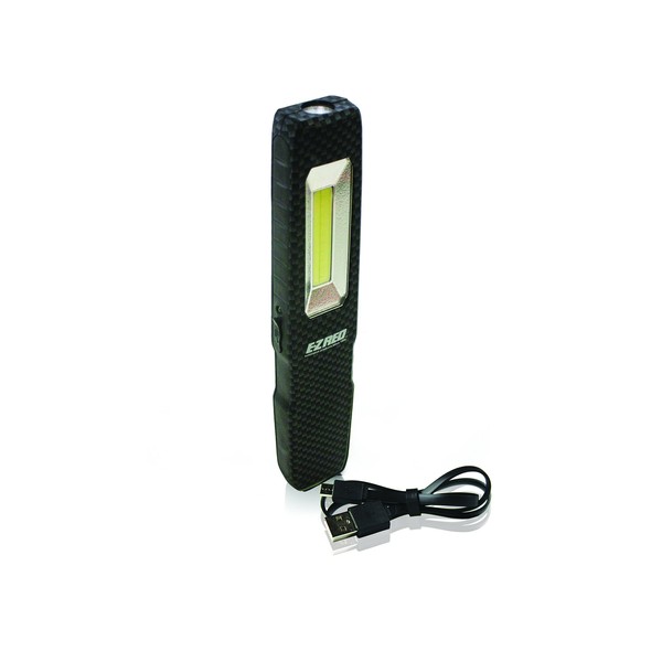 EZRED PL175CF 175 lm Dual Beam USB Rechargeable Slim Pocket Light, Carbon Fiber
