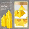Pyramid Stand, 30 Pieces Yellow Cone Stand Paint Stand, Painter's