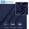 hyha - Fundas de cojín de jacquard para sofá, fundas