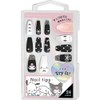 Nail Tip Sanrio Characters Ribbon BK