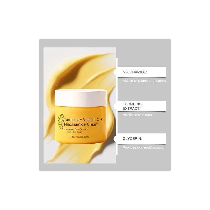 Crema Facial Niacinamida Hidratación Suave Ligera Mejora Textura Piel Unifica