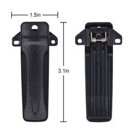ZYAMY 5pcs Radio Replacement Belt Clip Compatible with TK-260G TK-270G TK-2272G TK-280 TK-290 TK-380 TK-390 TK-3200 TK-3300 TK-2302 TK-3302
