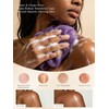 Red Exfoliante Africana SPMKTBOZAI Pack de 4 Esponjas de Nailon