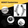 Koxot 2Pcs Front Right Left Lower Control Arm Assembly Fit