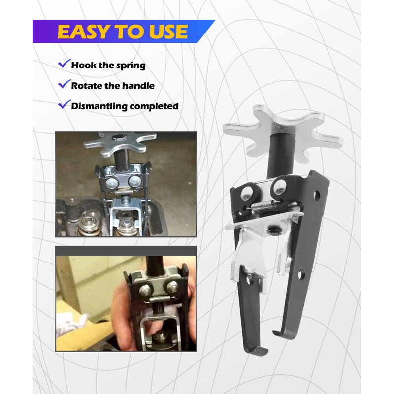 SCUARI Spring Compressor Tool,Car Accessories Valve Spring Compressor,Automotive Tools,Valve Spring