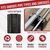 BULLKE (USA MADE) 1 Pack Rooftop Pipe Support - 11.75