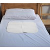 ComfortCare Eco White, Washable Incontinence Pad100% Waterproof Bed Protector Sheet,