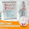 getDigital Don't Panic Tea Towel Absorbent Kitchen Towel with Science
