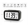 Cisixin LED Digital Alarm Clock, Night Light, Digital Alarm Clock,