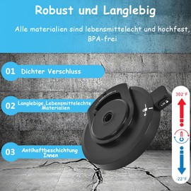 WRQIOO Ice Maker Outer Shell Lid for Ninja NC301 Creami, Reusable Ninja Creami Replacement Lid, Ice Maker Accessories, Compatible with NC299/NC301/NC300/NC201/NC101 Series (Without Paddle)