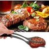 2 in 1 Grip and Flip Spatula Tongs, Flexible Nonstick